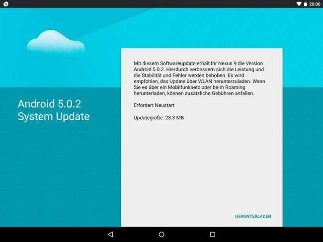 Fotografía - [Trollface] El Nexus 9 está consiguiendo una actualización OTA a Android 5.0.2 [OTA Descargar]